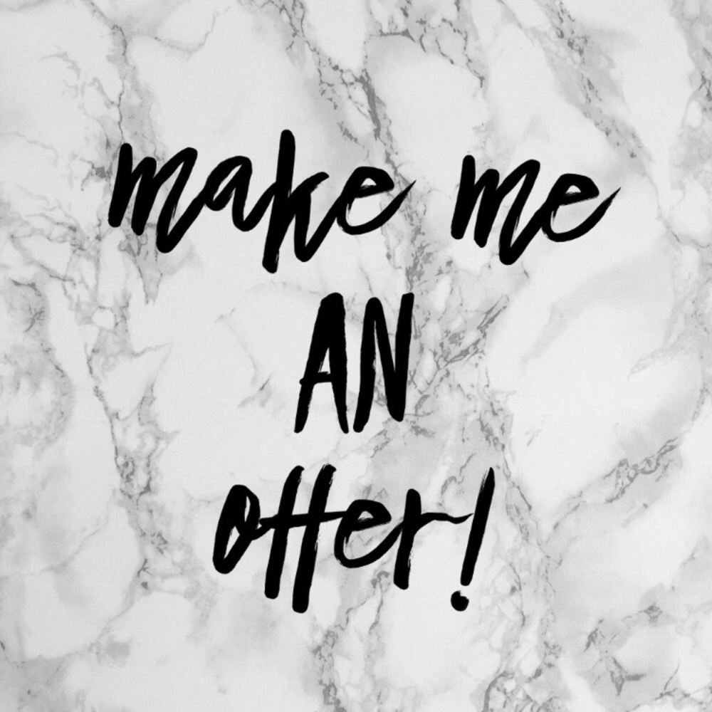 Make me an offer